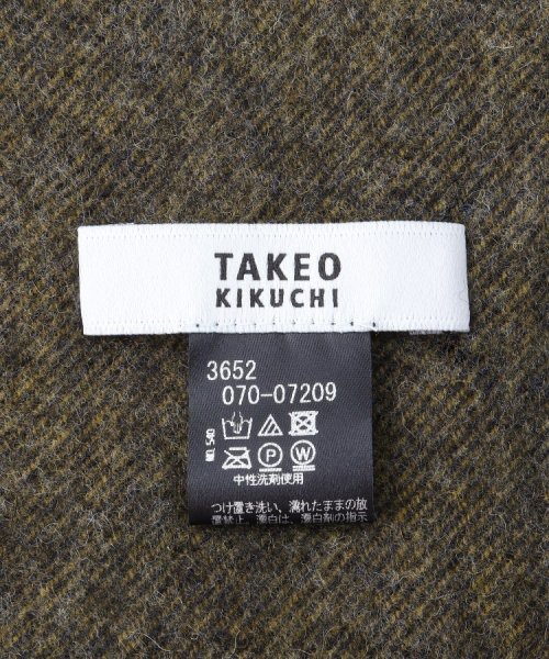 TAKEO KIKUCHI(タケオキクチ)/【洗えるシルケットウール】タータンチェック マフラー/img04