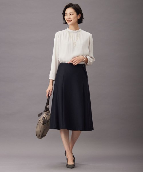 J.PRESS LADIES（LARGE SIZE）(J．プレス　レディス（大きいサイズ）)/【セットアップ対応】コンパクトジャージー スカート/img03