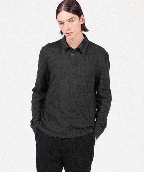 コットンベーシック ロングスリーブポロシャツ MSX3304 