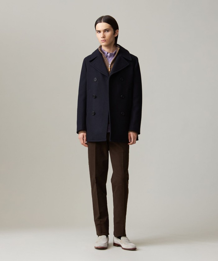 J.PRESS BASIC】メルトンピーコート(505739033)｜HANKYU MEN'S