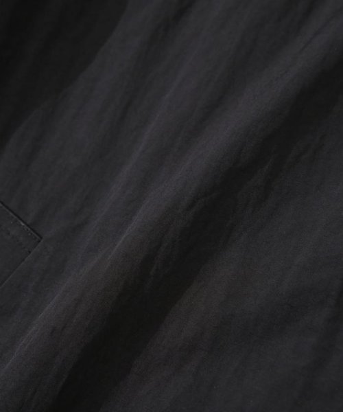 撥水加工・機能中綿 ジップアップリブロングコート 機能中綿 THERMOLITE TDOWN ECMD 予めご了承下さい