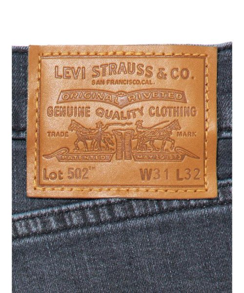 Levi's(リーバイス)/Flex Jeans 502（TM） テーパードジーンズ ブラック RICHMOND BLUE/img12