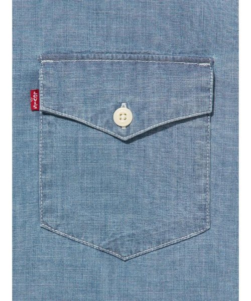 Levi's(リーバイス)/リラックスフィット ウエスタンシャツ ライトインディゴ CHAMBRAY LIGHT/img08