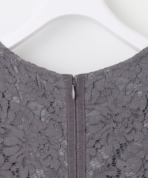 【洗える】総レース ワンピース 