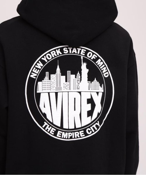 AVIREX(AVIREX)/《WEB限定》NEW YORK CITY ESCAPE PULLOVER HOODIE /img10