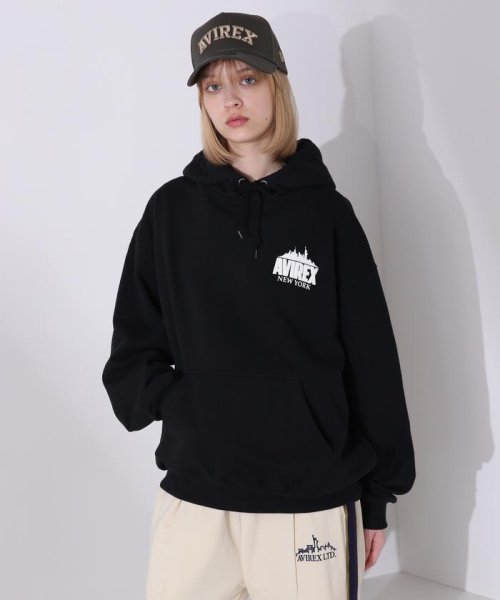 AVIREX(AVIREX)/《WEB限定》NEW YORK CITY ESCAPE PULLOVER HOODIE /img12