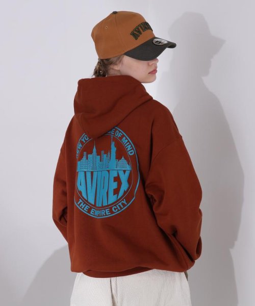 AVIREX(AVIREX)/《WEB限定》NEW YORK CITY ESCAPE PULLOVER HOODIE /img21