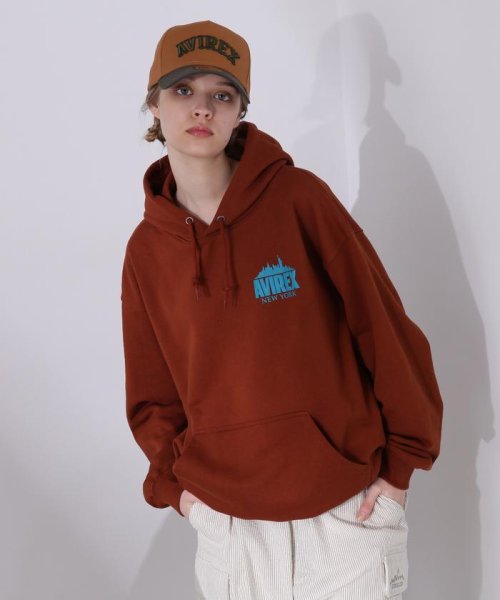 AVIREX(AVIREX)/《WEB限定》NEW YORK CITY ESCAPE PULLOVER HOODIE /img22