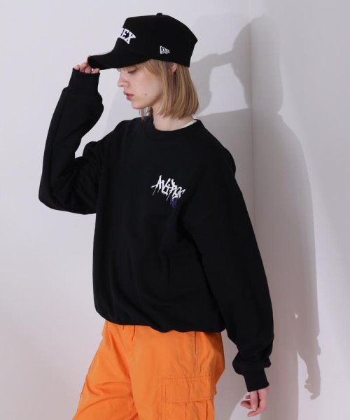 AVIREX(AVIREX)/《WEB限定》TAGGING BROOKLYN CREW NECK SWEAT/img08