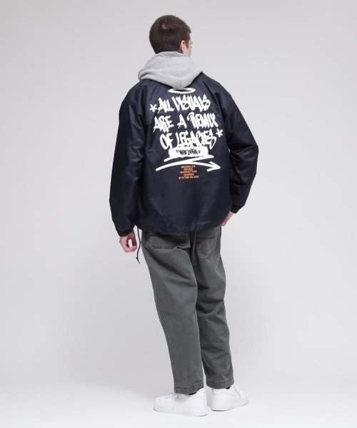《直営店限定》TAGGING DESIGN COACH JACKET / タギングデザイン コーチ ジャケット 直営店限定 TAGGING COACH JACKET コーチ