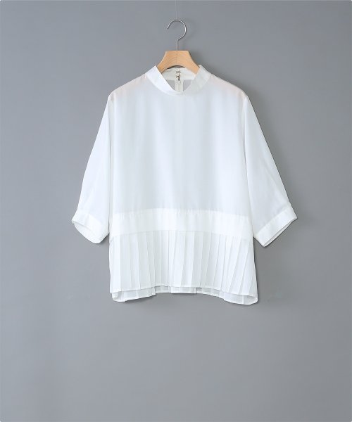 WHYTO(WHYTO)/「WHYTO./ホワイト」Hempleatsblouse/img22