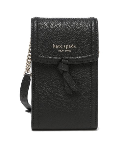 kate spade new york(ケイトスペードニューヨーク)/ケイトスペード スマホケース ストラップ ノット ブラック レディース KATE SPADE K6376 001/img05