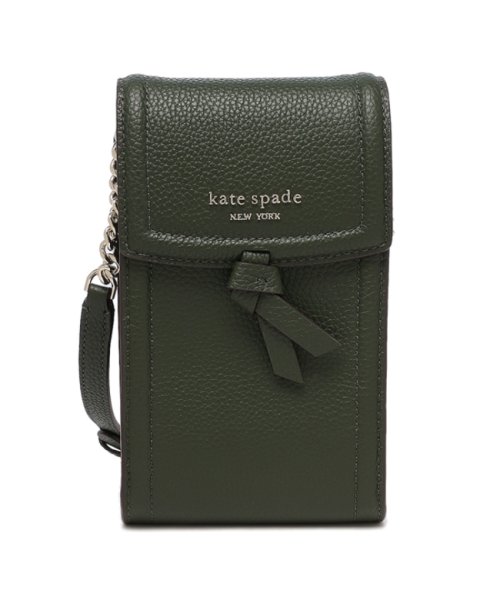 kate spade new york(ケイトスペードニューヨーク)/ケイトスペード スマホケース ストラップ ノット カーキ レディース KATE SPADE K6376 301/img05