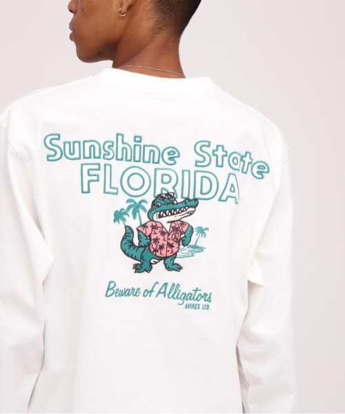 AVIREX(AVIREX)/LONGSLEEVE FLORIDA ALLIGATORS T－SHIRT/img15