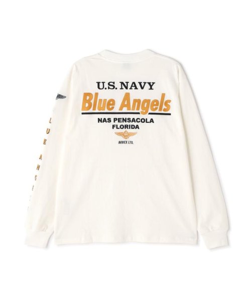 AVIREX(AVIREX)/LONG SLEEVE T－SHIRT EMBROIDERY THE BLUE ANGELS/img03