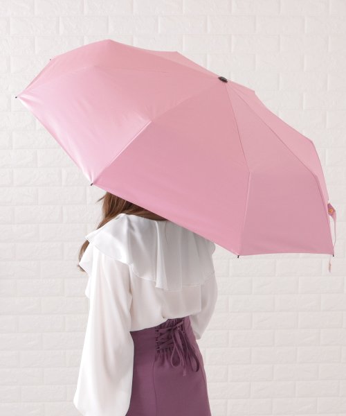 Lace Ladies(レースレディース)/晴雨兼用ベーシックウッド折りたたみ傘/img33