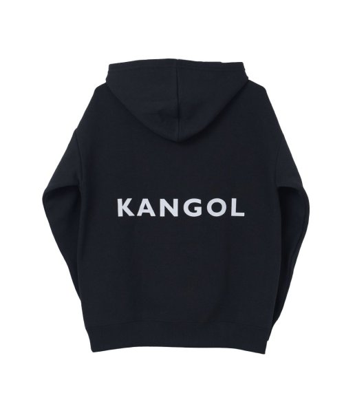 RAT EFFECT(ラット エフェクト)/KANGOL 別注裏起毛袖ロゴラインフーディー/img10