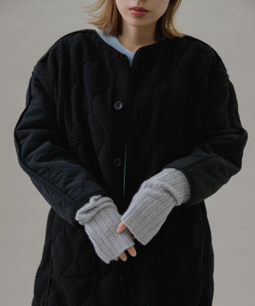 URBAN RESEARCH Sonny Label(アーバンリサーチサニーレーベル)/William Brunton Hand Knits　リブ編みアームウォーマー/img02