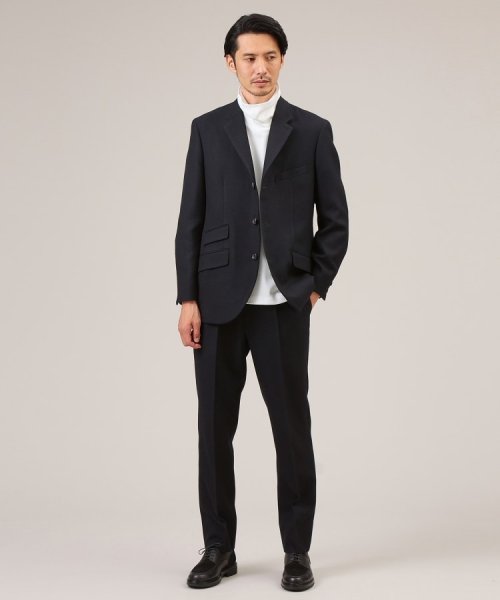 【Made in JAPAN】シェットランドウール 3ボタン ジャケット 