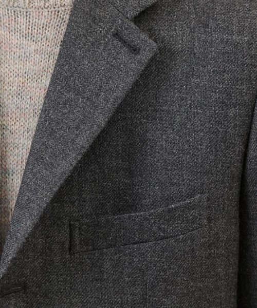 【Made in JAPAN】シェットランドウール 3ボタン ジャケット 