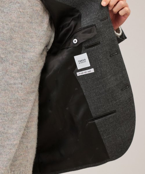 【Made in JAPAN】シェットランドウール 3ボタン ジャケット 