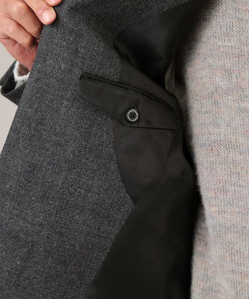 【Made in JAPAN】シェットランドウール 3ボタン ジャケット 