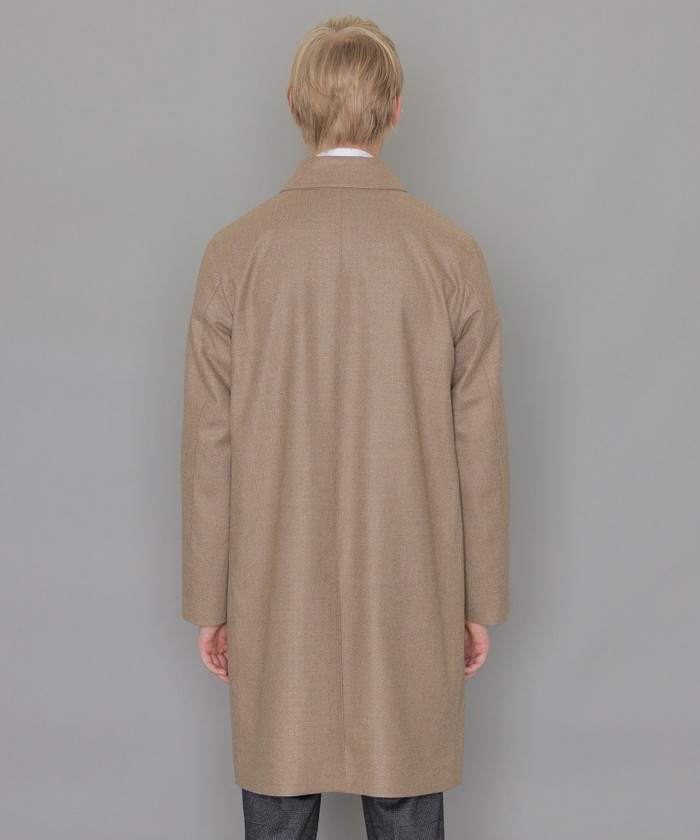 DUNFORD】【Loro Piana/ロロ・ピアーナ】ウールツイルステンカラーコート