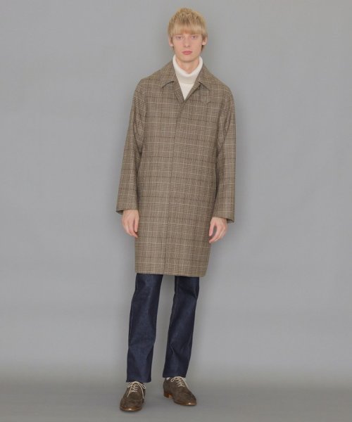 MACKINTOSH LONDON(MACKINTOSH LONDON（メンズ）)/【DUNFORD】【Loro Piana/ロロ・ピアーナ】グレンチェックウールステンカラーコート/img04