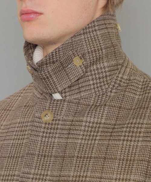 MACKINTOSH LONDON(MACKINTOSH LONDON（メンズ）)/【DUNFORD】【Loro Piana/ロロ・ピアーナ】グレンチェックウールステンカラーコート/img08