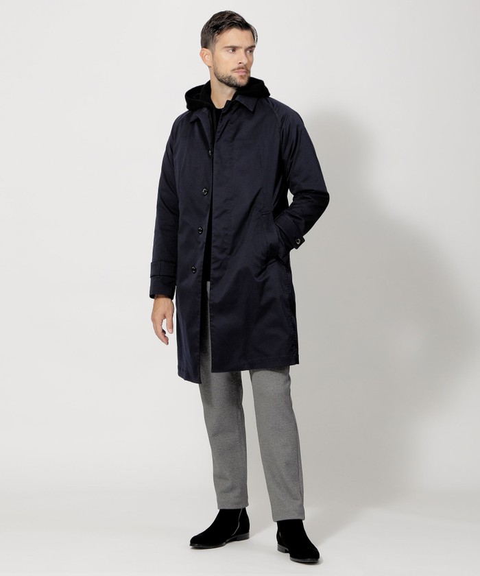 新品　タグ付き　EPOCA UOMO ステンカラー　ダウン　ライナー ダウンライナーステンカラーコート(505740087)｜HANKYU MEN'S / 阪急メンズ