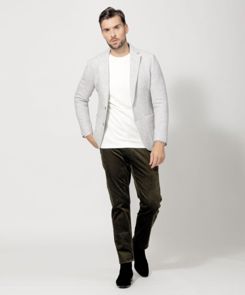 ライトウールニットジャケット 