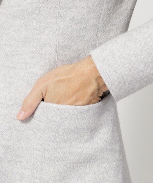 ライトウールニットジャケット 