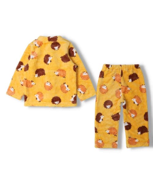 Kids Foret(キッズフォーレ)/【子供服】 Kids Foret (キッズフォーレ) はりねずみ柄もこもこボアパジャマ 90cm～130cm B51704/img03