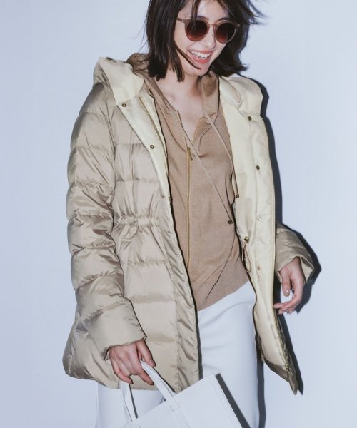 【洗える】シレータフタ ショート ダウンコート シレータフタ ダウンコート 品番