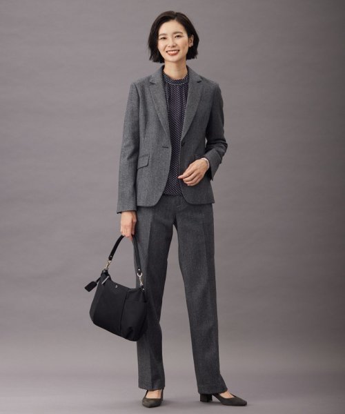 【セットアップ対応】ウールストレッチツイード テーラード ジャケット テーラード ジャケット 【セットアップ対応】ウールストレッチツイード HO2988501080(23045円)