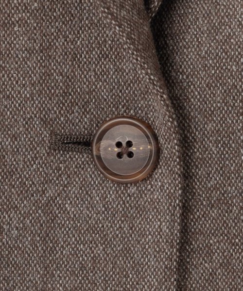 【セットアップ対応】ウールストレッチツイード テーラード ジャケット テーラード ジャケット 【セットアップ対応】ウールストレッチツイード HO2988501080(23045円)