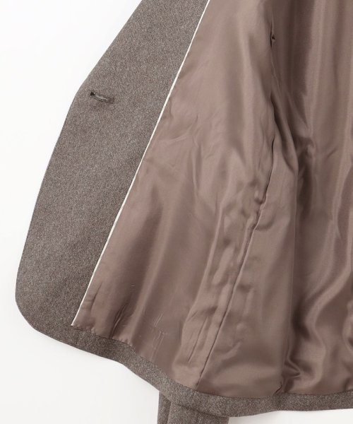 【セットアップ対応】ウールストレッチツイード テーラード ジャケット テーラード ジャケット 【セットアップ対応】ウールストレッチツイード HO2988501080(23045円)