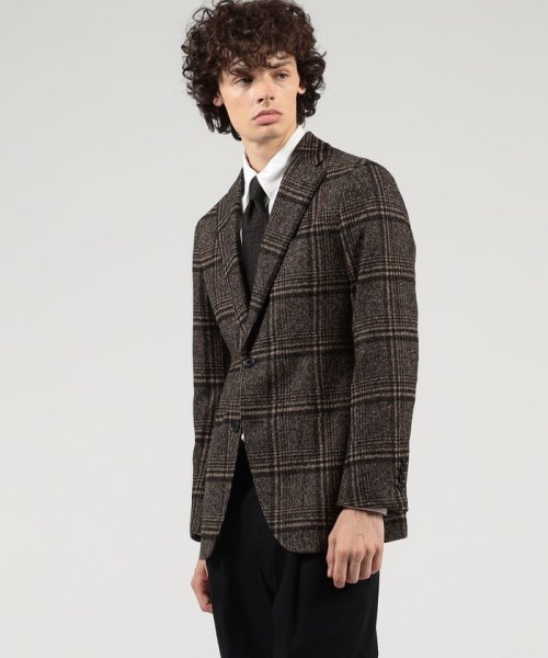 ファンシーツイード シングルブレステッド2Bジャケット FERLA ファンシーツイード FERLA YWU2526213516(19360円)