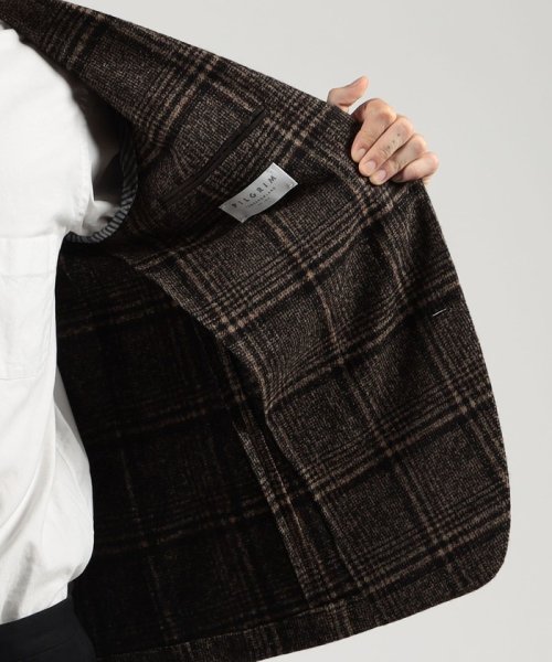 ファンシーツイード シングルブレステッド2Bジャケット FERLA ファンシーツイード FERLA YWU2526213516(19360円)