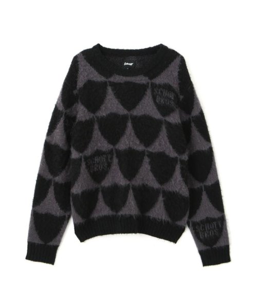 Schott(ショット)/SHAGGY KNIT SWEATER PERFECTO/シャギーニット セーター パーフェクト/img15