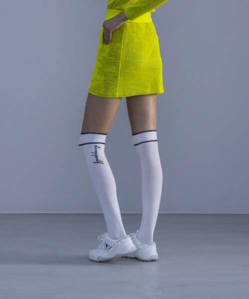 le coq sportif GOLF (ルコックスポルティフ（ゴルフ）)/3Dジャガードニットスカート【RIJOUME/リジューム】/img01