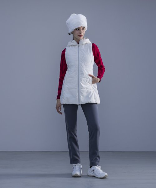 le coq sportif GOLF (ルコックスポルティフ（ゴルフ）)/ヒートポッド付中わたノースリーブワンピース 【RIJOUME/リジューム】/img04