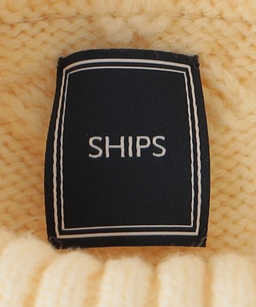 SHIPS MEN(シップス　メン)/SHIPS: 8ゲージ ケーブル タートルネック ニット/img21