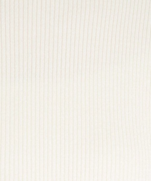 Couture Brooch(クチュールブローチ)/【吸湿発熱／サステナブル機能糸使用】フェイクパールリブニット/img59