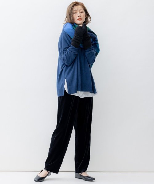 NIJYUSANKU（SMALL SIZE）(23区（小さいサイズ）)/【WEB限定カラーあり/洗える】ウーステッドウール ビッグシルエット ニット/img36