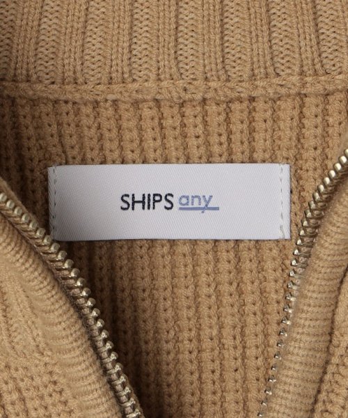 SHIPS any MEN(シップス　エニィ　メン)/SHIPS any: 〈手洗い可能〉ハーフジップ 畦編み ドライバーズ ニット 23AW◇/img36