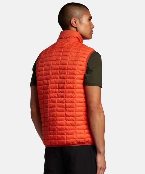 【LYLE&SCOTT】ライル＆スコットブロックキルトベスト 