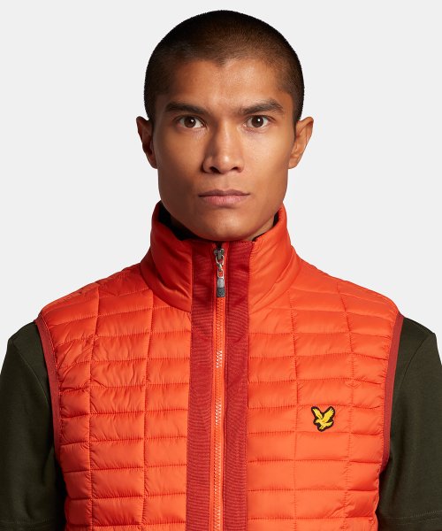 ライル＆スコット(ライル＆スコット)/【LYLE&SCOTT】ライル＆スコットブロックキルトベスト/img03