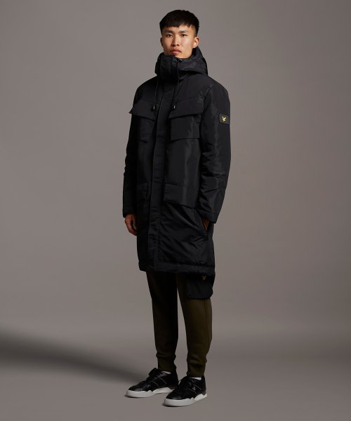 【LYLE&SCOTT】ライル＆スコット中綿パーカーブルゾン 