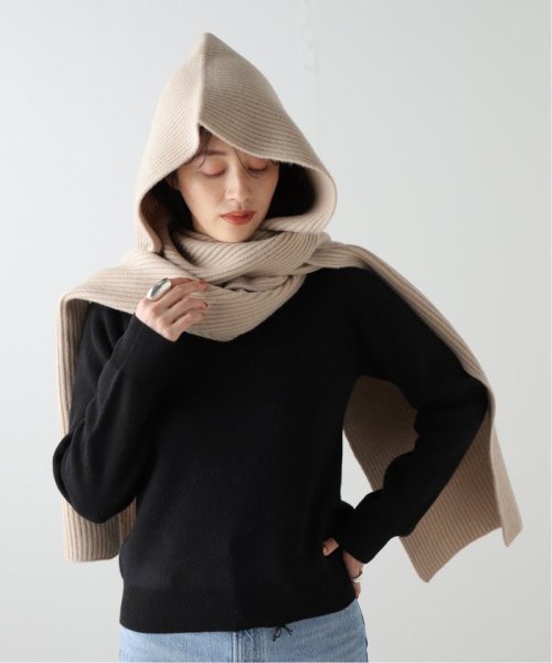 NOBLE(ノーブル)/【Room no.8】 WOOL W RIB HOODED STOLE/img08